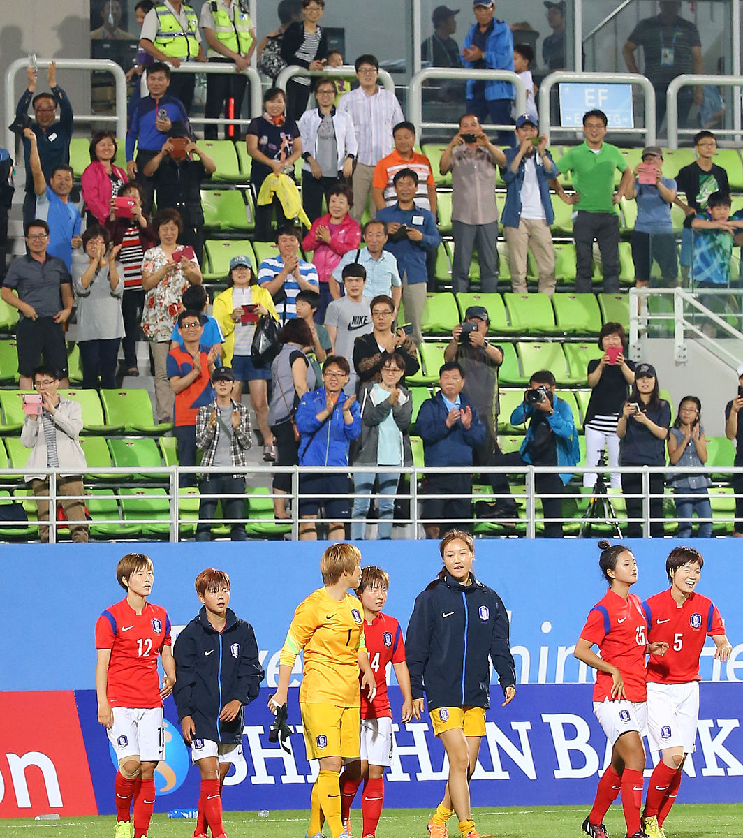 韩国队在对阵厄瓜多尔队时取得胜利 韩国队在对阵厄瓜多尔队时取得胜利